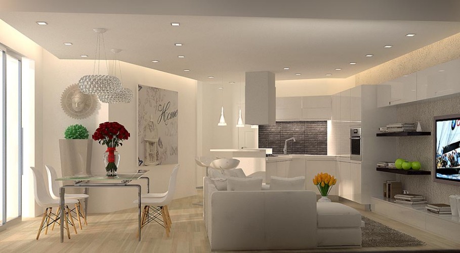Un appartamento da 70 mq. riprogettato ed arredato architetto on ... Progetto appartamento 70 mq