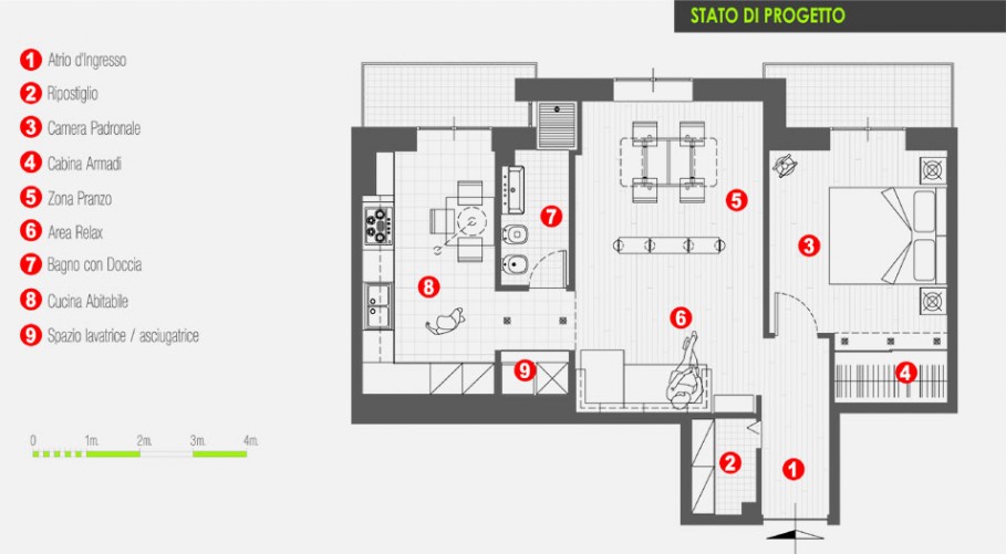 Arredare casa 60 mq my63 ~ pineglen Ristrutturare appartamento 60 mq