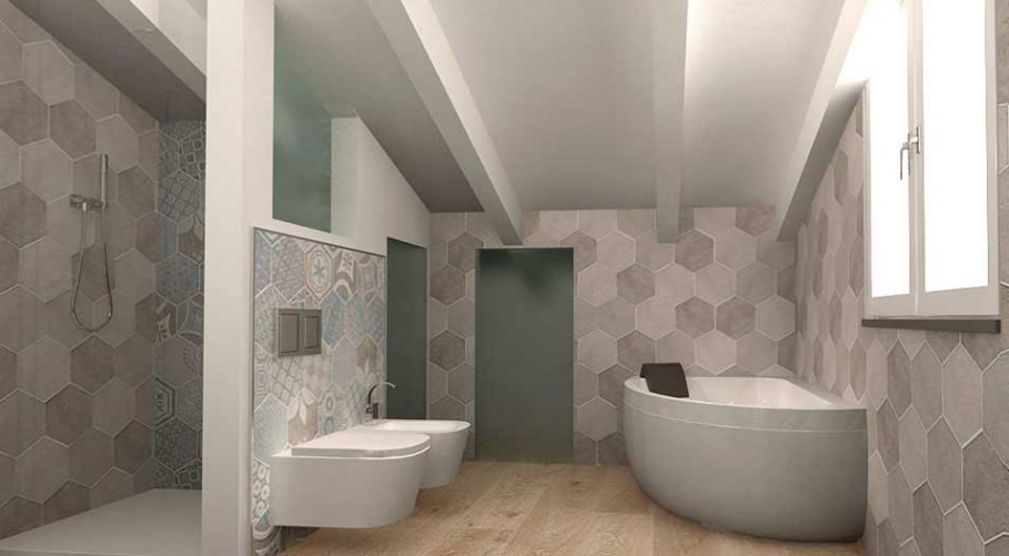 Il Progetto Di Un Bagno In Mansarda Architetto On Line Come Arredare Casa Ristrutturazione Casa