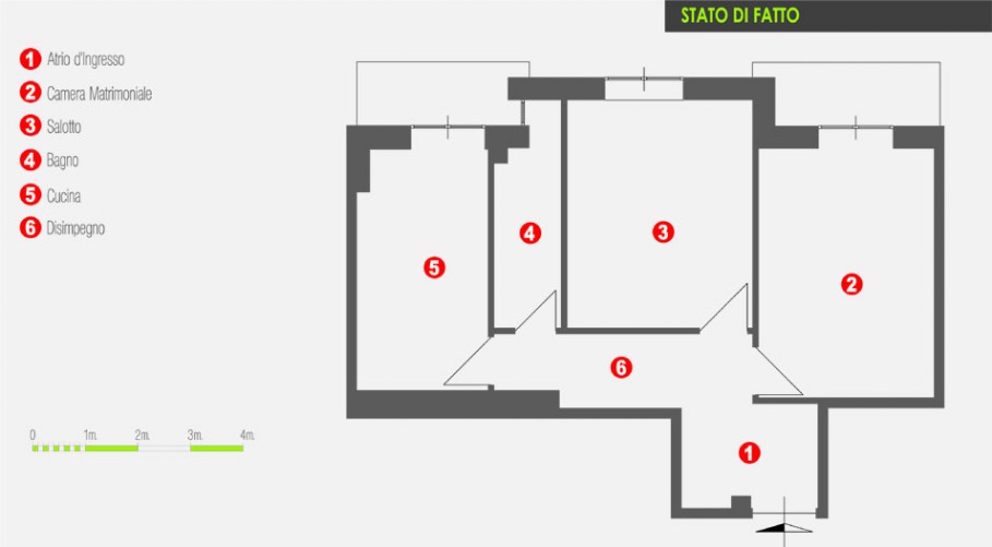 Un Appartamento Da 60 Mq Riprogettato Architetto On Line Come Arredare Casa Ristrutturazione Casa