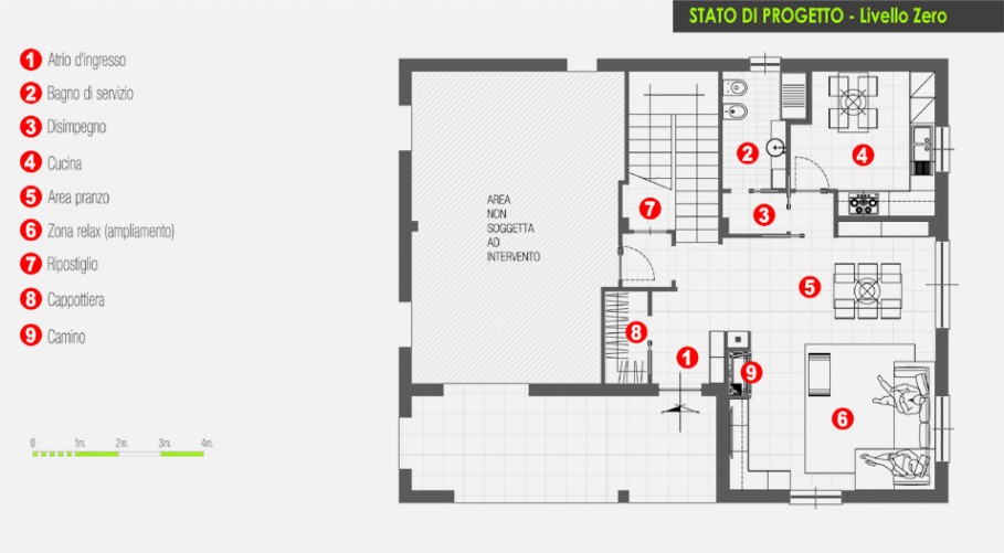 Riprogettare Ed Ampliare Una Casa A Schiera Da 180 Mq Architetto On Line Come Arredare Casa Ristrutturazione Casa